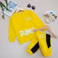 بلوز و شلوار  اسپرت پوما دخترانه و پسرانه سایز 40 و 45 کد 2947k