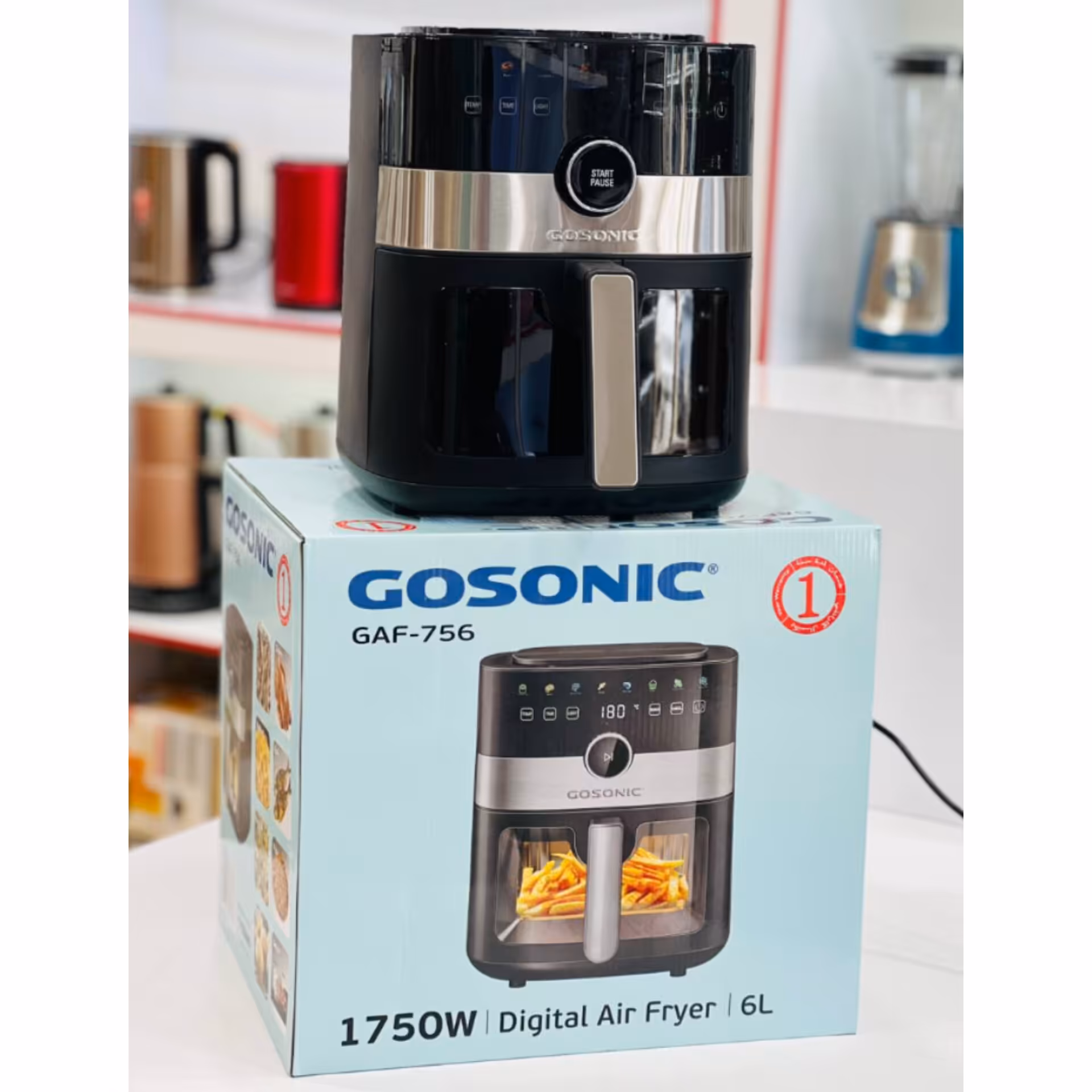 سرخ کن رژیمی بدون روغن 6 لیتری گوسونیک مدل GAF756