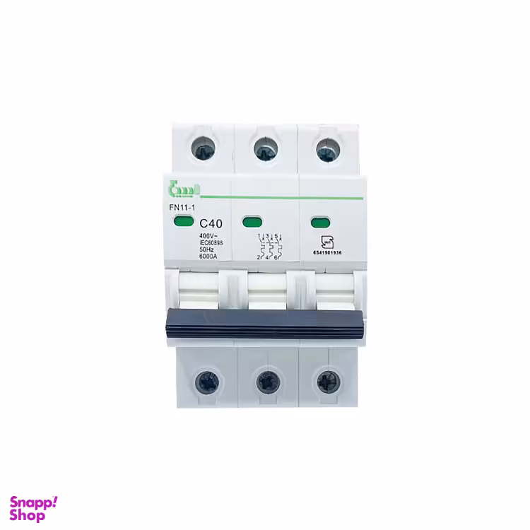 فیوز مینیاتوری سه فاز 40 آمپر مدل C40