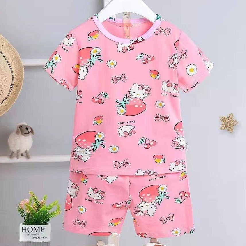 تاپ و شورتک وارداتی بچه گانه مناسب 1 تا 9 سال