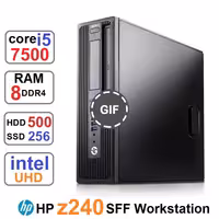 مینی کیس HP Z240 WorkStation Core i5 7500وSSD256