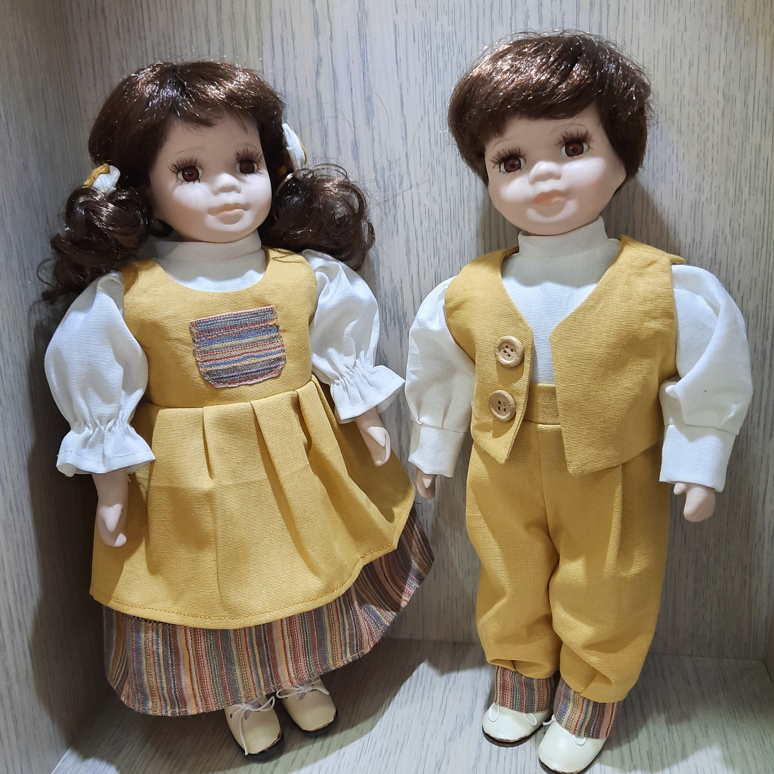 عروسک سرامیکی دختر و پسر ست کد 221