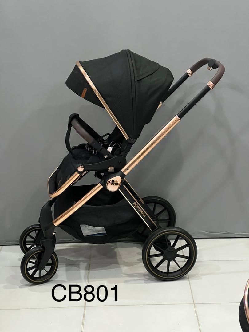کالسکه مسافرتی سید متحرک و کشویی پاپی پاپا popypapa مدل CB801