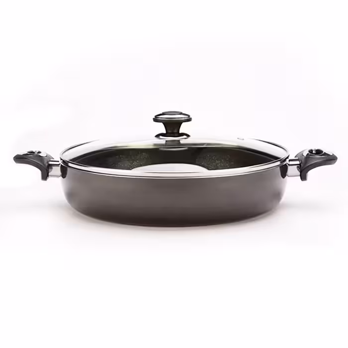 تابه دودسته گرانیتی زرساب مدل گرانیتا کد GT-232TG (سایز 32)