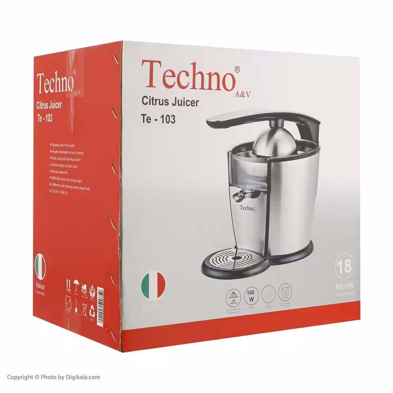 آب مرکبات گیر تکنو ای اند وی مدل TE-103