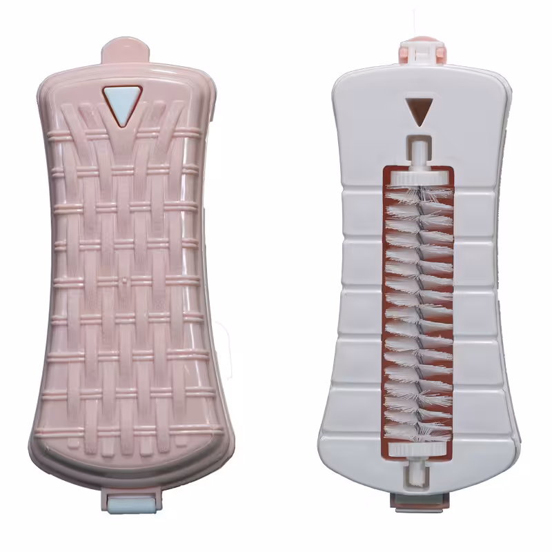 جارو دستی تک قلو حصیری رز گلد