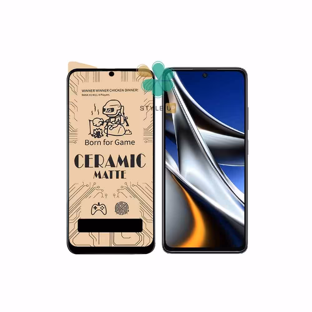 گلس سرامیکی مات گوشی شیائومی Xiaomi Poco X4 Pro 5G