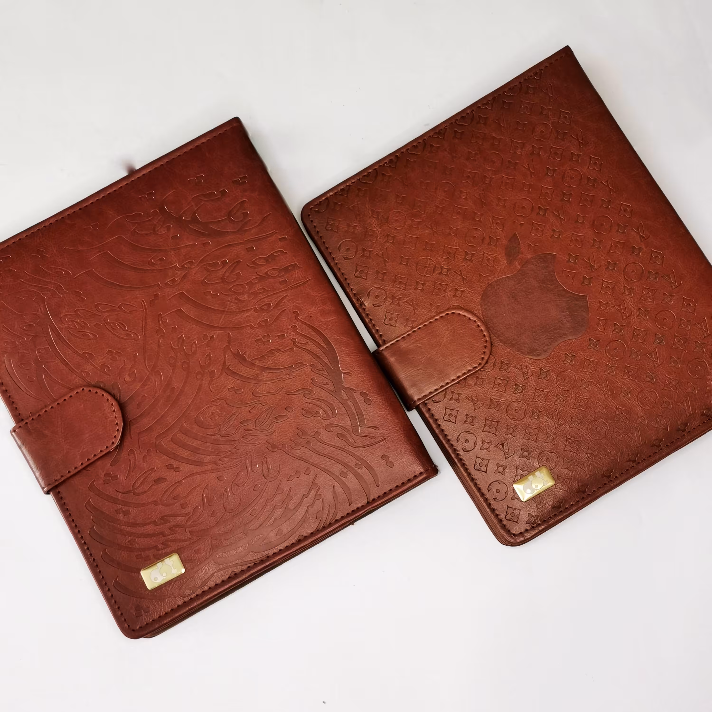 دفتر کلاسور ترمو قفل فلز مگنتی 100 برگ بدون کاغذ دات