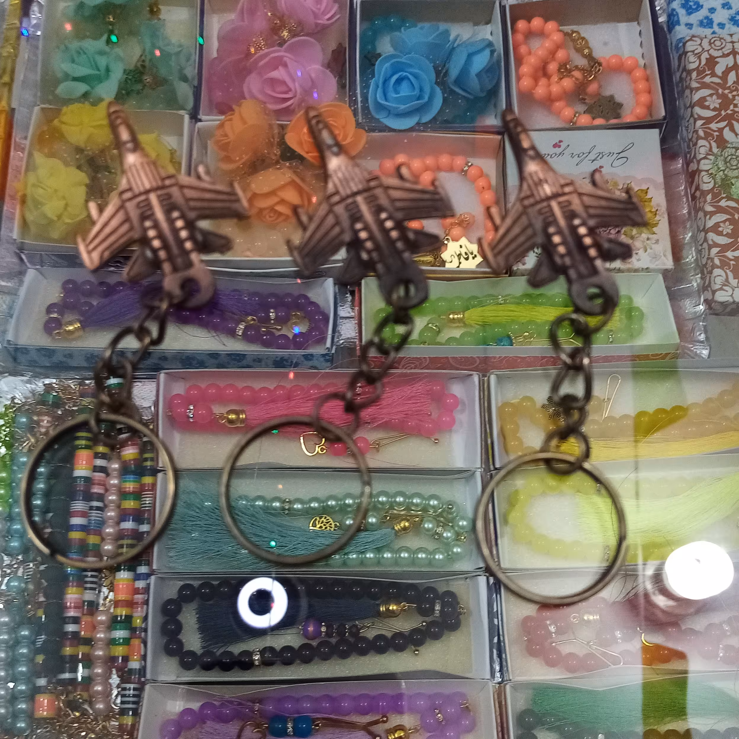 جاکلیدی هواپیما فلزی