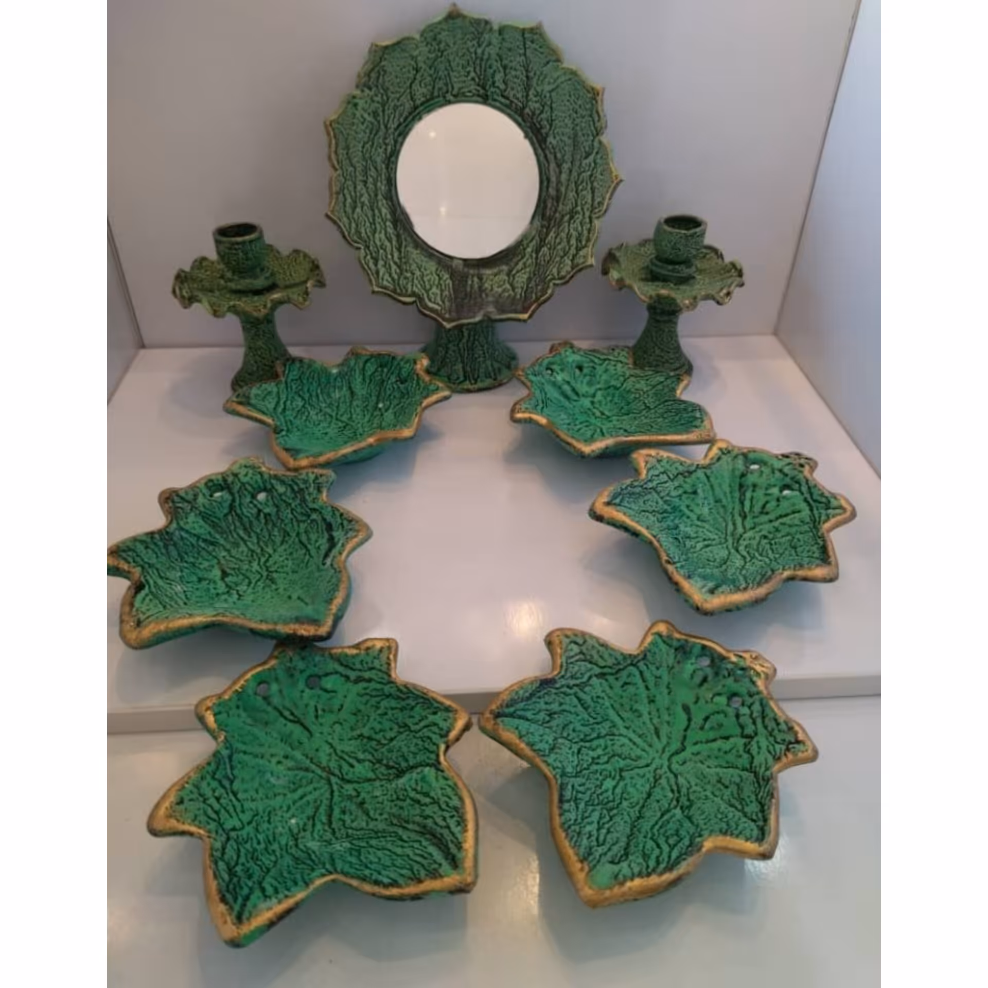 هفت سین پتینه کاری مدل برگ 