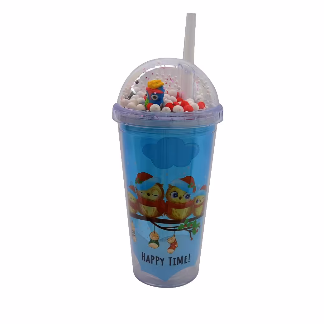 لیوان اسموتی مانیا مدل Happy Time