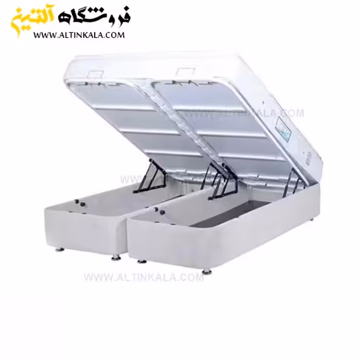 باکس تختخواب فلزی جکدار خوشخواب سایز 180×200