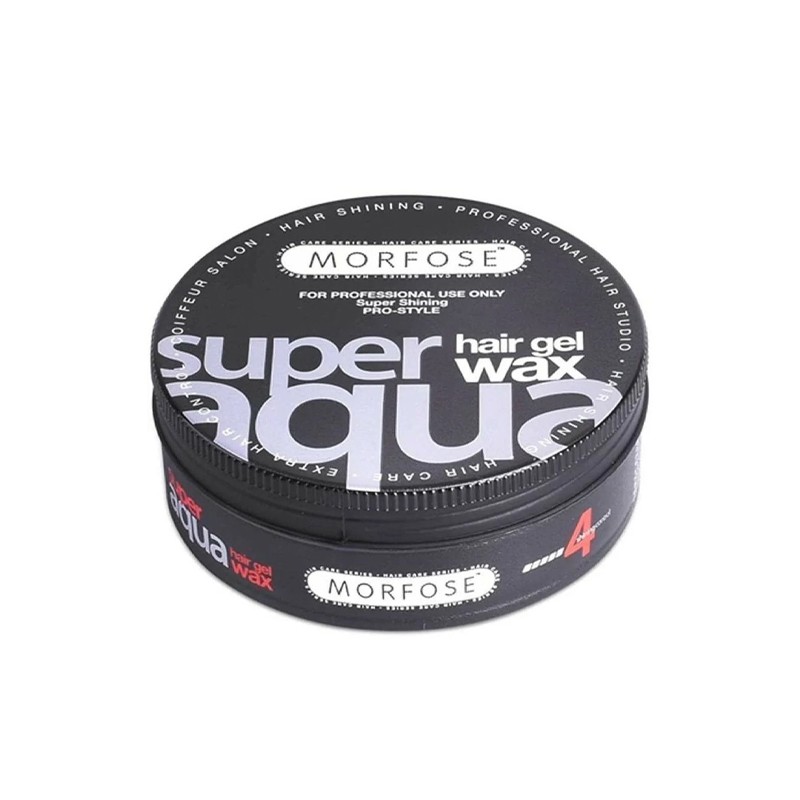 ژل واکس مو سری PRO-STYLE مدل Super Hair Gel Aqua (مشکی) مورفوس 150 میل