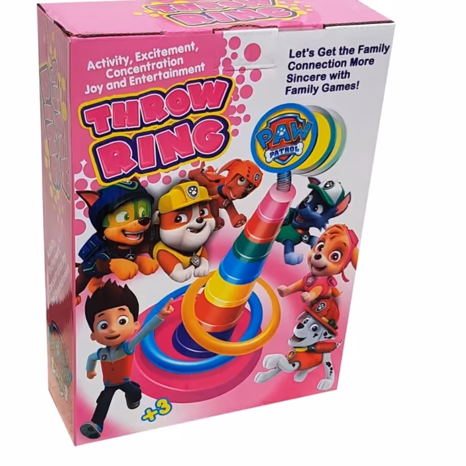 161-بازی آموزشی مدل حلقه پرتاب طرح سگهای نگهبان