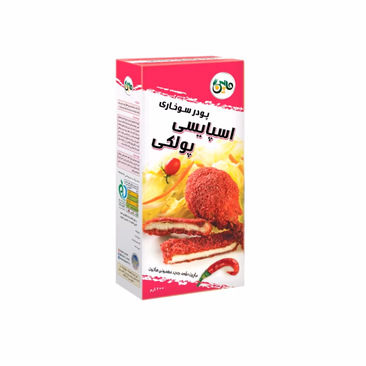 پودر سوخاری اسپایسی پولکی 111حجم 200 گرم