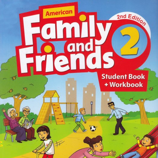 کتاب فمیلی فرندز 2 family and friends به همراه کتاب کار