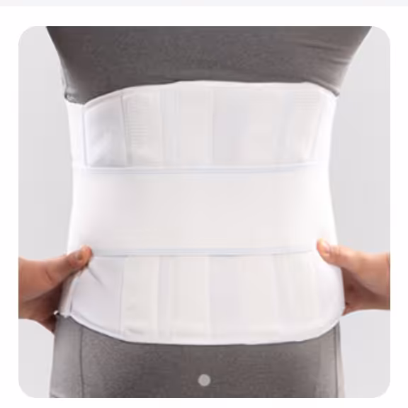 کمربند طبی سخت با آتل پلی آمید پاک سمن