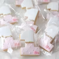 گیفت کوکی عددی با روکش فوندانت بسته10 تایی