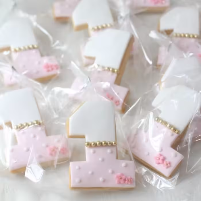 گیفت کوکی عددی با روکش فوندانت بسته10 تایی