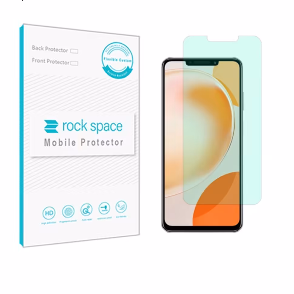 گلس هواوی Nova Y91  مدل نانو هیدروژل گرین لایت برند راک اسپیس   