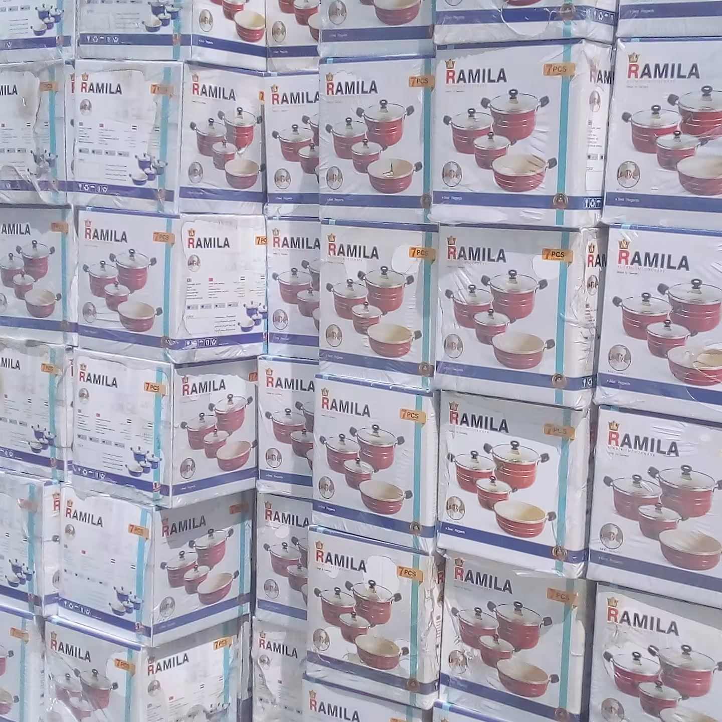 سزویس هفت پارچه طرح چدن زنبوری