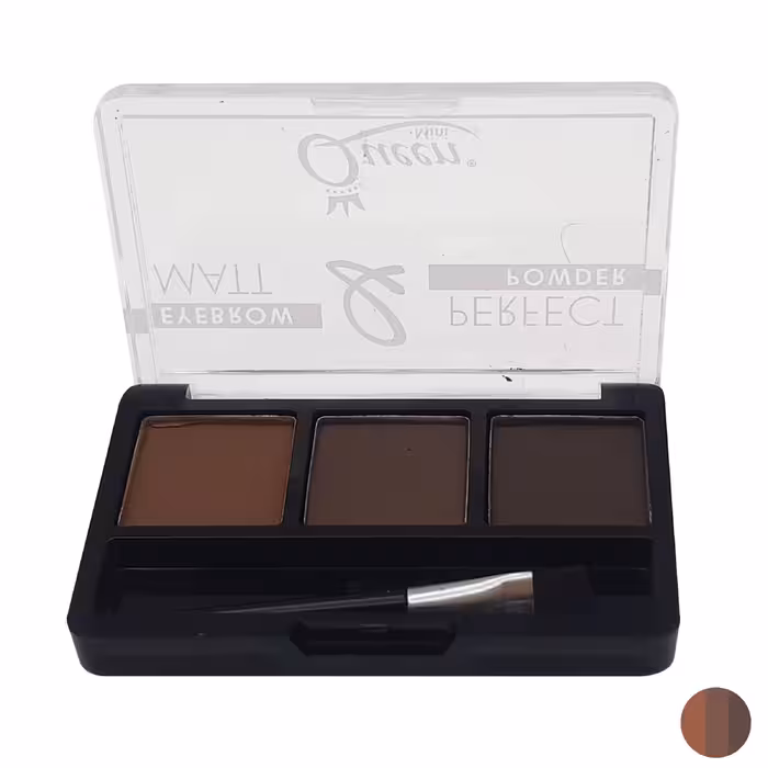   سایه ابرو کوئین شماره 3   پیگمنت بالا  بسیار سبک  ماندگاری قوی در 3 رنگ فوق العاده مناسب استفاده روزانه