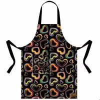 پیشبند آشپزخانه ضد آب سه لایه سایز 50 در 70 مدل A1-1004 شرکت رنس