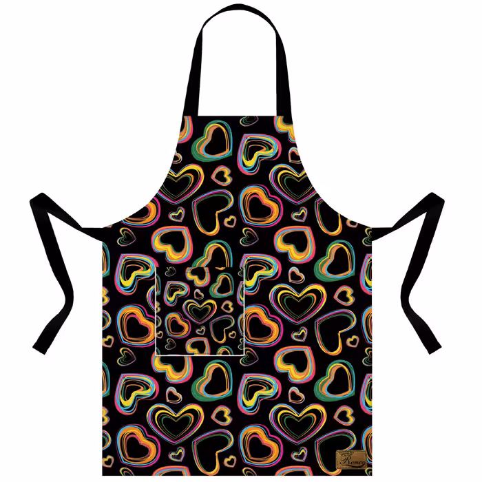 پیشبند آشپزخانه ضد آب سه لایه سایز 50 در 70 مدل A1-1004 شرکت رنس