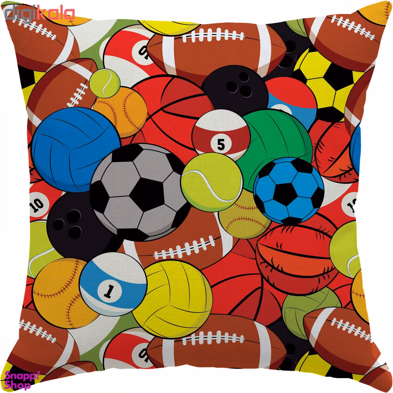 کاور کوسن مدل C3-10518 چند رنگ سایز 33*33 سانتی‌ متر