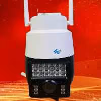 دوربین مداربسته سیم کارتی 4G چرخشی پلیسی وارملایت رمخور V380  ( یکسال گارانتی)