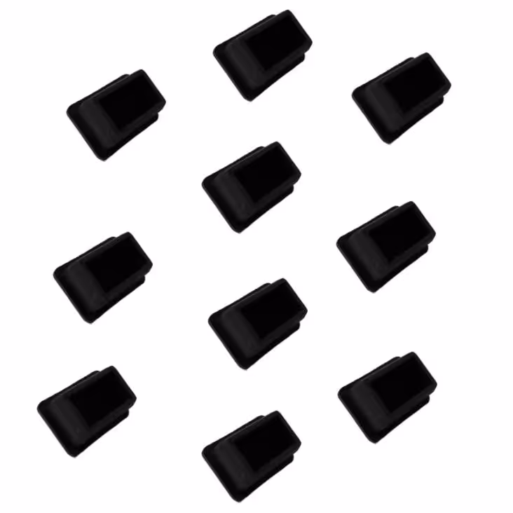 درپوش پلاستیک سایز 3 در 2 مناسب برای چهار پایه و میز  بسته 30 عددی 