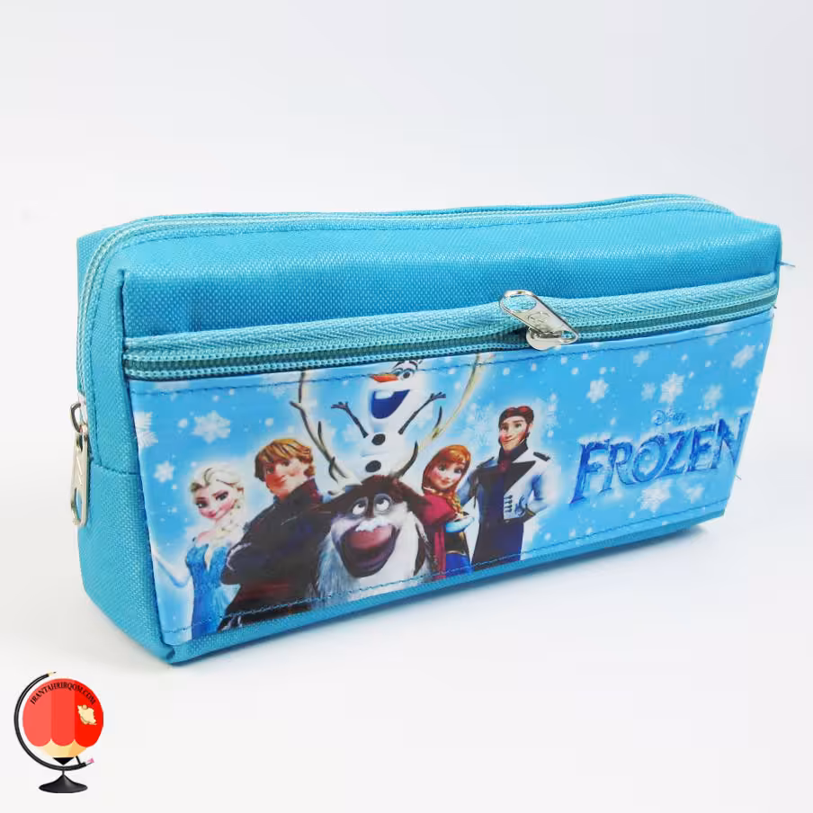 جامدادی دخترانه دوزیپ طرح فروزن