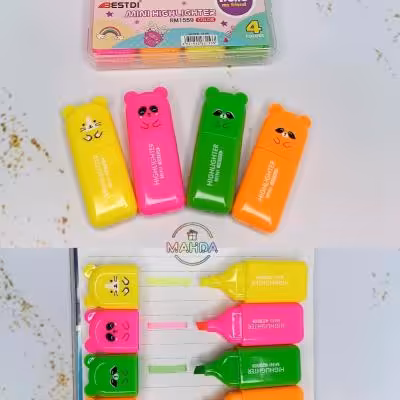 هایلایتر 4 عددی خرسی