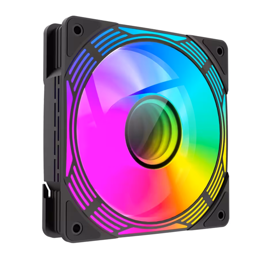 فن کیس گیمینگ گیم مکس GAMEMAX FN12A C8I Black | فروشگاه گیمینگ تکاف