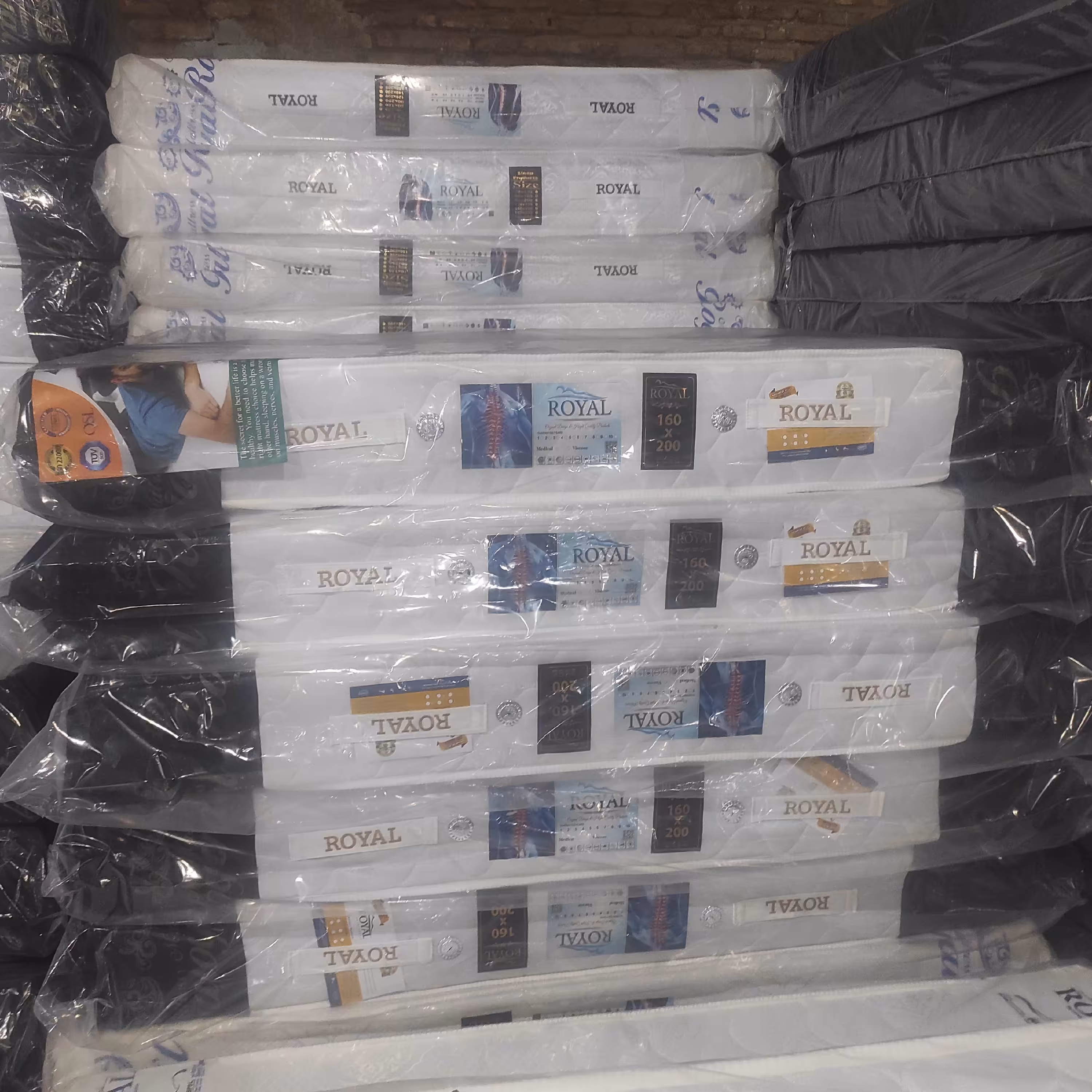 تشک تمام طبی رویال یک نفره 8سال ضمانت مدل طبی 90در 200 و سایز نوجوان(80در180)