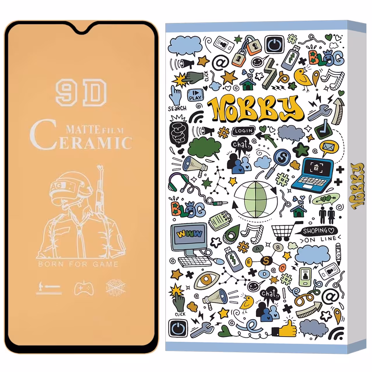 گلس سرامیکی مات مناسب برای گوشی موبایل سامسونگ Galaxy A31