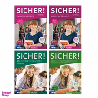 کتاب Sicher B2.1_B2.2_C1_C2 اثر جمعی از نویسندگان انتشارات زبان مهر 4 جلدی
