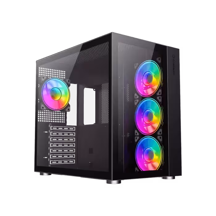 مشخصات ، قیمت و خرید کیس گیمینگ گیم مکس GAMEMAX Infinity black مشکی