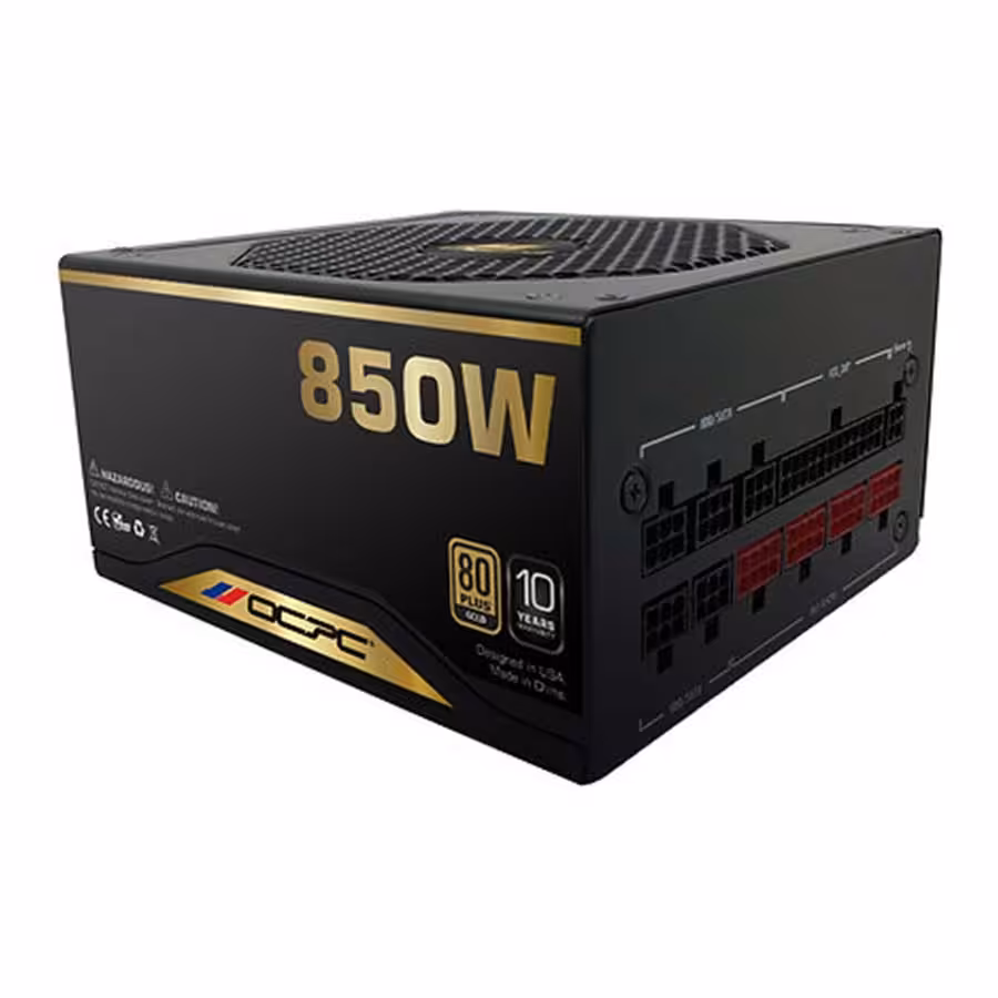 قیمت و خرید پاور کامپیوتر 850 وات تمام ماژولار اوسی پی سی مدل GD850M | یاس ارتباط