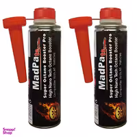 مکمل سوخت گروه مدپا مدل سوپر اکتان بوستر حجم 280 میلی لیتر بسته ۲ عددی