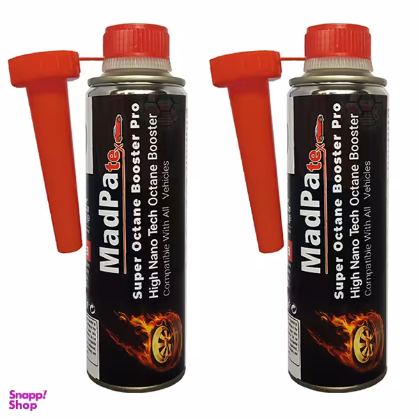 مکمل سوخت گروه مدپا مدل سوپر اکتان بوستر حجم 280 میلی لیتر بسته ۲ عددی