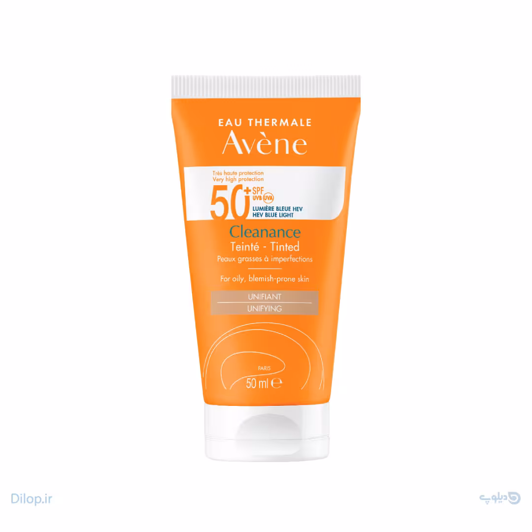 ضد آفتاب بی رنگ اون مدل کلینانس SPF 50  حجم 50 میل