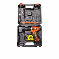 کیت دریل شارژی 2سرعته 2 باطری (25پارچه)12ولت 1/5آمپر بیست مدل DC