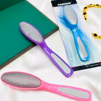 سوهان ناخن  دو طرفه دسته دار  کیفیت عالی آرایشی  بانوی خاص مناسب پدیکورمانیکور کف سابی 