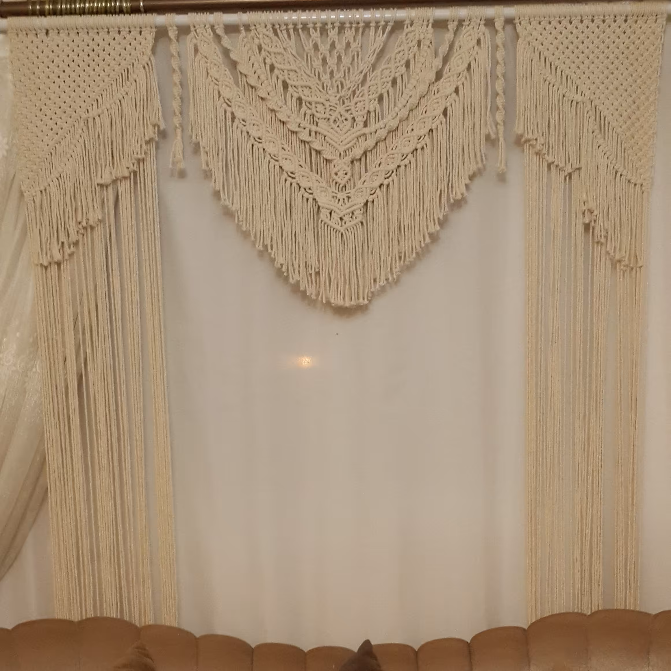 پرده مکرومه