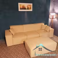 مبل راحتی پازلی با پاف متحرک Luxurysofa-84