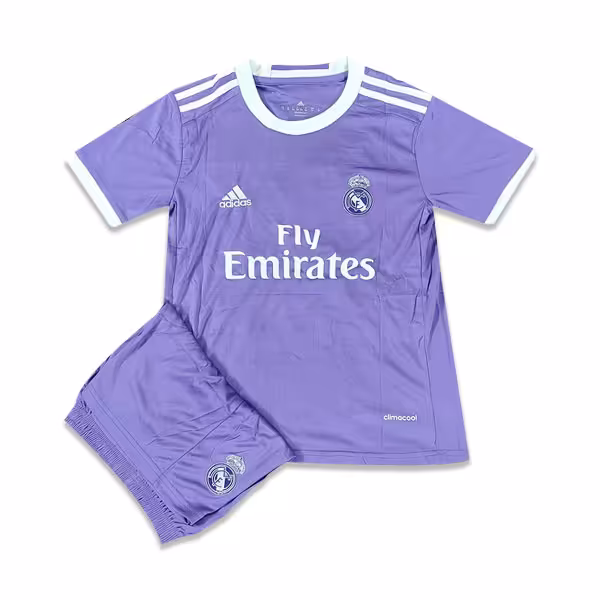 پیراهن و شورت بچه گانه دوم رئال مادرید 2017