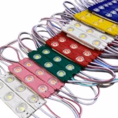 ریسه LED بلوکی 12 ولت لنزدار