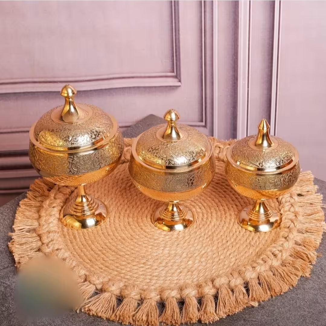 شکلات خوری و قندان هندی