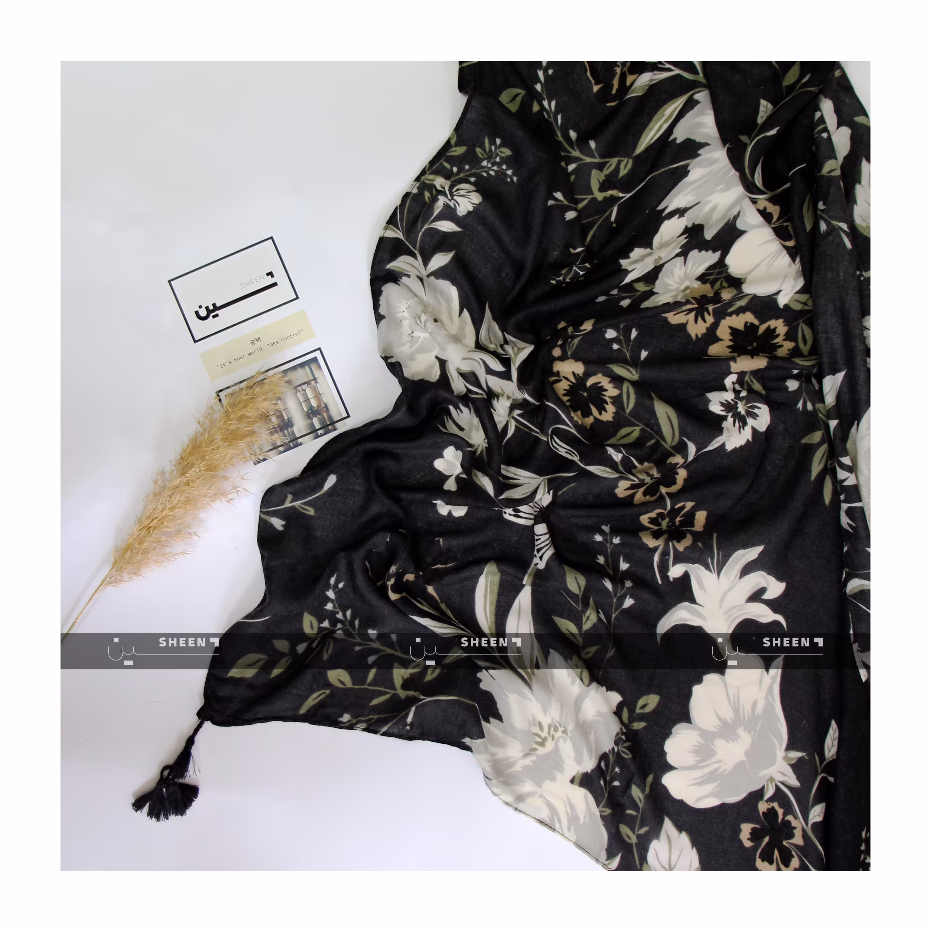 شال طرحدار وارداتی 